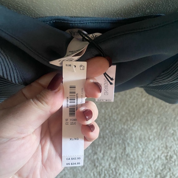 Gray Ripped Crop Top - Picture 2 of 3